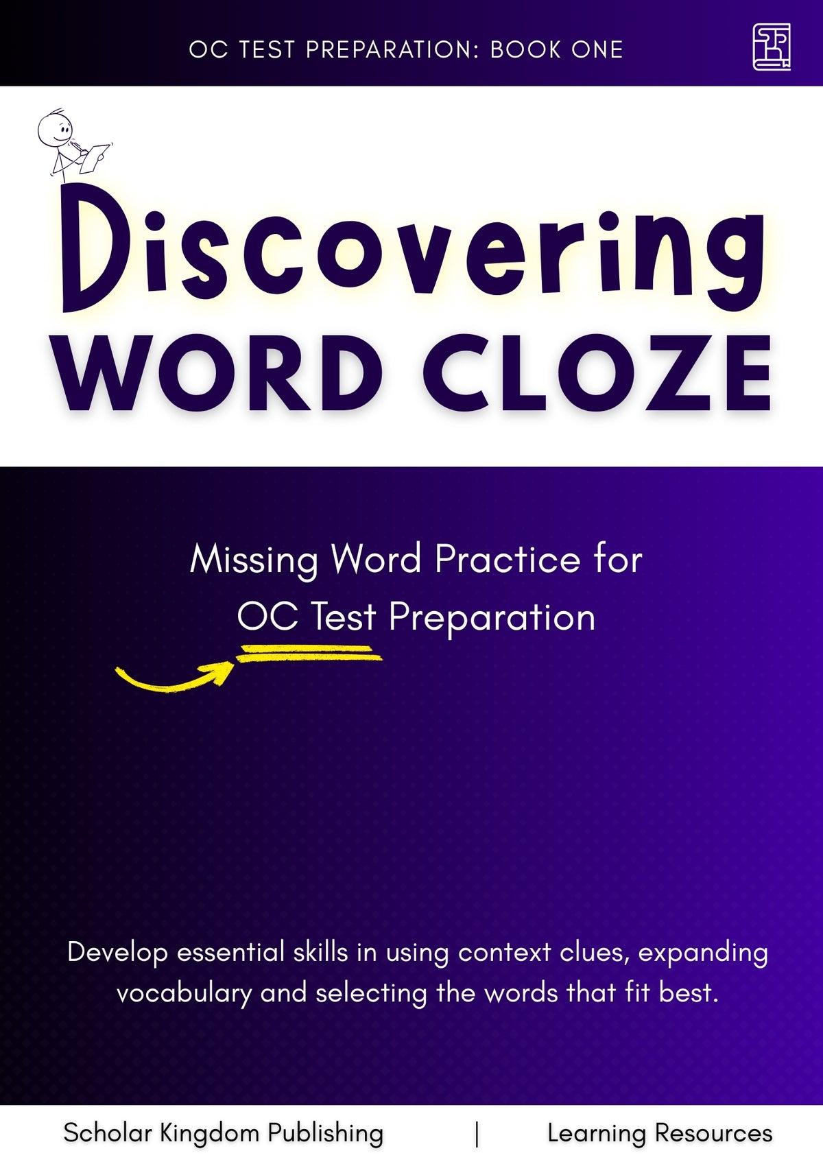 Discovering Word Cloze OC Test Preparation: Book One